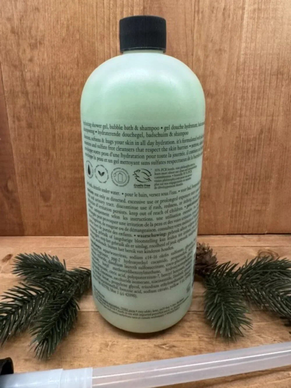 Philosophy Basil Cucumber Cooler Hydrating Shower Gel- 32 FL OZ